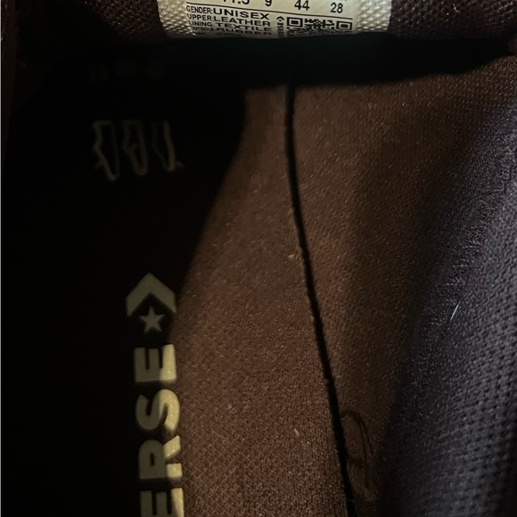 Brand new Converse Suede Low Tops Purple W/ Extra Laces size 10 - Picture 7 of 7